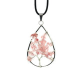 Colorful Life Tree Pendant Necklace