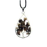 Colorful Life Tree Pendant Necklace