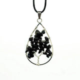 Colorful Life Tree Pendant Necklace