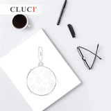 925 Silver Snowflake Pattern Christmas Pendant