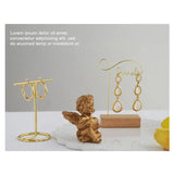 Modern Wood Organizer Jewellery Storage Showcase Earrings Holder