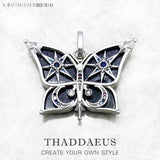 Dreamy Butterfly Silver Pendant Bohemia Jewelry Gift