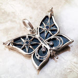Dreamy Butterfly Silver Pendant Bohemia Jewelry Gift
