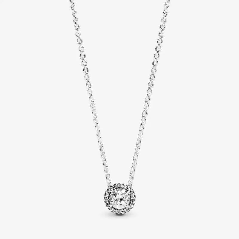 925 Silver Hearts Pendant Necklace For Women