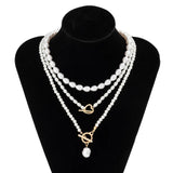 Vintage Baroque Wedding Bead Chain Necklace for Women