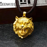 Tiger 24KT Pendant Necklace Fine Jewelry
