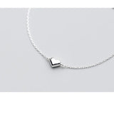 925 Silver Romantic Heart Charm Anklet for Women Adjustable Length