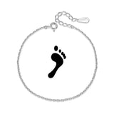 Trustdavis 925 Silver Women's Anklets For Wife DA121