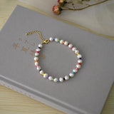 Natural Freshwater Pearl Anklet Women's Personality