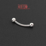 925 Sterling Silver Eyebrow Nails 16G 1.2mm Body Jewelry
