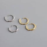 925 Sterling Silver Round Stud Earrings for Women