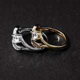 Crystal Zircon Engagement Rings for Women Wedding Jewelry