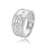 Stainless Steel Retro Index Finger Ring for Men