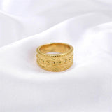 Stainless Steel Retro Index Finger Ring for Men