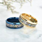 Colorful Dragon Stainless Steel Ring for Men