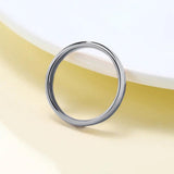 Classic Tungsten Wedding Rings for Couple Rose Lady Gift Engraving 3mm