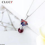 925 Silver Bowknot Pendant for Necklace Making SP379SB