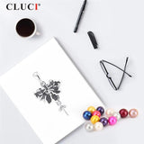 925 Silver Bowknot Pendant for Necklace Making SP379SB