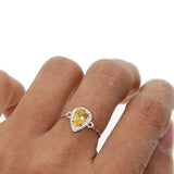 CZ Lace Water Drop Knuckle Ring Women Style Midi Finger Rings