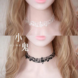 Harajuku Clavicle Chain Lace Short Necklace