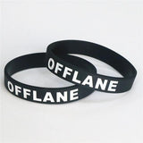 5pcs Game Silicone Bracelet Intaglio 5 Styles Wristbands Bangles & Bracelets