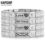 Sweet Love Daughter Charm Bracelet Gift for Women G096