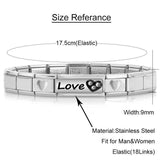 Sweet Love Daughter Charm Bracelet Gift for Women G096