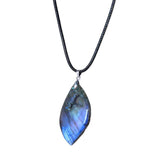 Labradorite Water Drops Pendant Necklace