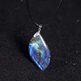 Labradorite Water Drops Pendant Necklace