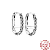 925 Silver Butterfly Leaves Pine Cones Earrings