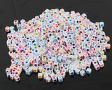 100 pcs Family Loom Bracelet Rubber Bands DIY Silicone Beads
