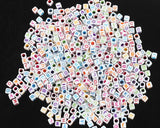 100 pcs Family Loom Bracelet Rubber Bands DIY Silicone Beads