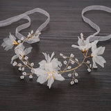 Pearls Wedding Headbands Crystal Hairbands Bridal Hair Jewelry