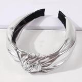 Shining Glitter Hair Hoop Headwear Middle Knotted Headbands