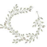 Crystal Rhinestone Bridal Headband Hair Vine Wedding Jewelry