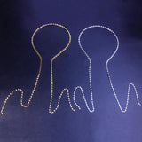 Rhinestone Headband Tassel Hair Chain Jewelry for Women