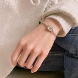 Square Cubic Zircon Bracelet for Women - Party Jewelry