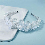 Efily Crystal Headbands Wedding Hair Accessories Bridal Headwear