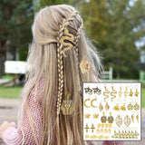 40Pcs Braids Hair Clips Dreadlocks Hair Rings Wide Application Durable