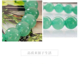 Natural Green Aventurine Bracelet 6mm 8mm 10mm 12mm Round Gemstone Beads