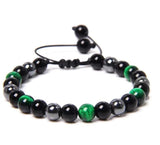 8MM Natural Stone Healing Crystal Stretch Beaded Bracelet