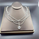 Bling Rhinestone Chain Hair Bohemian Bridal Wedding Flash Crown