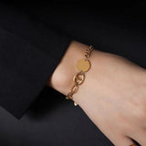 Stainless Steel Rough Bracelet Chain for Women