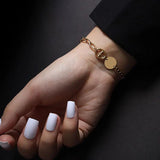 Stainless Steel Rough Bracelet Chain for Women