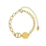 Stainless Steel Rough Bracelet Chain for Women