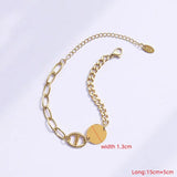 Stainless Steel Rough Bracelet Chain for Women