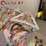 Acetic Acid Hair Claws Makeup Hair Clip for Women
