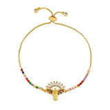 Romantic Love Crystal Charm Bracelet for Women