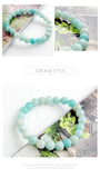 Natural Amazonite Bracelet 6-12mm Round Gemstone Beads