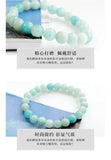 Natural Amazonite Bracelet 6-12mm Round Gemstone Beads